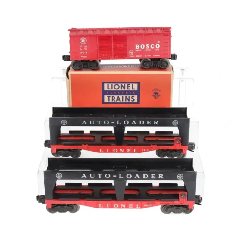 Best Lionel Vintage O Evans Autoloaders & Box Car: 2- 6414, 6014 [3] VG - Your Source for Gaming Essentials Trains