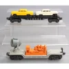 Discount Lionel Vintage O Gauge 6424 Flatcar w/Automobiles & 3620 Searchlight Car [2] VG - Your Source for Gaming Essentials Trains