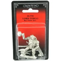 Tabletop Miniatures-Lord Torgo #20-590 Shadowrun RPG Metal Ral Partha Figure - Your Source for Gaming Essentials