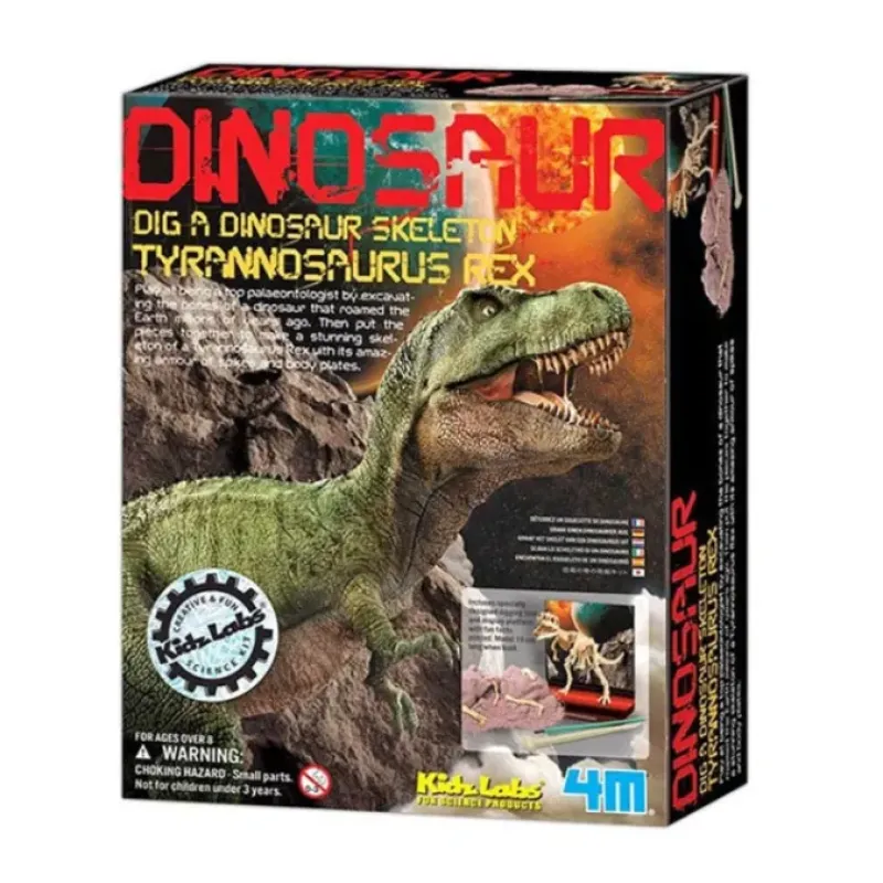 Toys-4M Kidzlabs Dig-A-Dinosaur Series I Tyrannosaurus Rex T-Rex #3545 - Your Source for Gaming Essentials