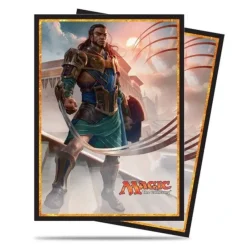 Cards-Magic the Gathering: Amonkhet Deck Protector Sleeves (80) 1 - Gideon - Your Source for Gaming Essentials