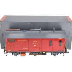 Hot Magnus G Scale Rh.B. Geratewagen Metal Boxcar #X809330 - Metal Wheels EX/Box - Your Source for Gaming Essentials Trains