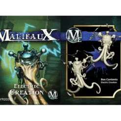 Tabletop Miniatures-Malifaux Arcanists Electric Creation #20312 Unpainted Plastic Miniature Figure - Your Source for Gaming Essentials