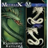 Tabletop Miniatures-Malifaux Arcanists Razorspine Rattler #20315 Unpainted Plastic Miniature Figure - Your Source for Gaming Essentials