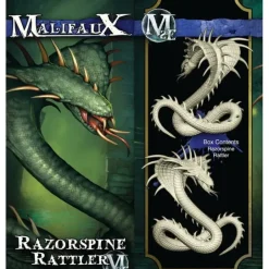 Tabletop Miniatures-Malifaux Arcanists Razorspine Rattler #20315 Unpainted Plastic Miniature Figure - Your Source for Gaming Essentials