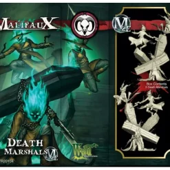 Tabletop Miniatures-Malifaux Guild Death Marshals (3) Box Set #20104 Unpainted Plastic Miniatures - Your Source for Gaming Essentials