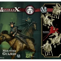 Tabletop Miniatures-Malifaux Guild Mounted Guards (2) #20130 Unpainted Plastic Miniature Figures - Your Source for Gaming Essentials