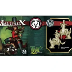 Tabletop Miniatures-Malifaux Guild The Jury #20138 Unpainted Plastic Miniature Figure - Your Source for Gaming Essentials