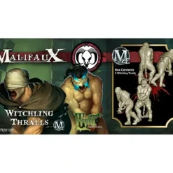 Tabletop Miniatures-Malifaux Guild Witchling Thralls (2-pack) #20135 Unpainted Plastic Miniatures - Your Source for Gaming Essentials