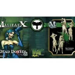 Tabletop Miniatures-Malifaux Resurrectionists Dead Doxy #20230 Unpainted Plastic Miniature Figure - Your Source for Gaming Essentials
