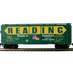Best Mantua 734186 HO Reading 41' Steel Boxcar #19812 - Your Source for Gaming Essentials Trains