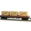 Hot Mantua 727001 HO Scale ATSF 40' Flat with Crates #22548 - Your Source for Gaming Essentials Trains