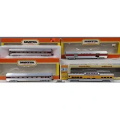 Clearance Mantua & Con-Cor HO Scale Assorted Passenger Cars: 1105 [4] EX/Box - Your Source for Gaming Essentials Trains