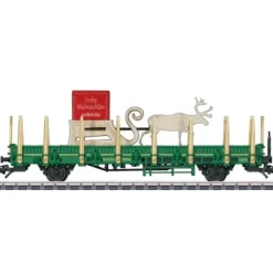 Sale Marklin 48414 HO 2014 Christmas Stake Car - Your Source for Gaming Essentials Trains