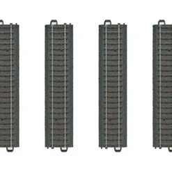 Hot Marklin 20172 HO 6-3/4" Straight C Track Sections (Pack of 4) - 3-Rail - Your Source for Gaming Essentials Trains