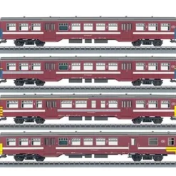 Best Marklin 43542 HO Belgian State Railways Era V Commuter 4-Car Set - 3-Rail - Your Source for Gaming Essentials