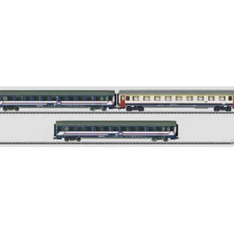 Best Marklin 42742 HO Belgian State Railways SNCB Express Train 3-Car Passenger Set - Your Source for Gaming Essentials