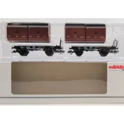 Outlet Marklin 48274 HO German Federal Railroad DB Container Flatcar - Your Source for Gaming Essentials Trains