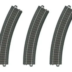 Outlet Marklin 20130 HO 3-Rail R1 C Track (Pack of 3) Curved Sections 4-3/16" 36cm - Your Source for Gaming Essentials Trains