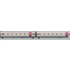 Sale Marklin 43432 HO TGV Lyria R6/R7 Intermediate Passenger Car Add-On Set #2 - Your Source for Gaming Essentials Trains