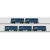 Best Marklin 47203 HO VTG Hamburg Type Shimmns 4-Axle Sliding-Tarp Car 5-Pack - Your Source for Gaming Essentials Trains