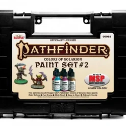 Tabletop Miniatures-Master Series Paints Pathfinder: Colors of Golarion (28) - Paint Set #2 - Your Source for Gaming Essentials
