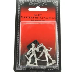 Tabletop Miniatures-Masters of Kung Fu (2) #04-307 Classic Ral Partha Fantasy RPG Metal Figure - Your Source for Gaming Essentials