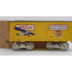 McCoy 1981 Standard Gauge Spirit of St. Louis Boxcar EX/Box - Your Source for Gaming Essentials Trains