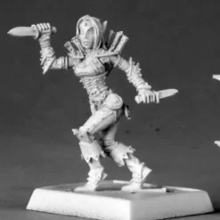 Tabletop Miniatures-Merisiel, Iconic Elf Rogue 60013 Pathfinder Miniature Unpainted - Your Source for Gaming Essentials
