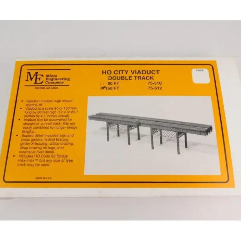 Best Micro Engineering 75-512 HO 150' Double Track City Viaduct Kit - Your Source for Gaming Essentials