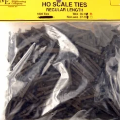 Sale Micro Engineering 36-101 HO Regular Length Weathered Ties (Pack of 1,000) - Your Source for Gaming Essentials Trains