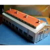 Micron Art 1087A Z Etched & Cast Metal Two Stall Engine House 143 Scale Feet - Your Source for Gaming Essentials* Best