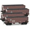 Micro-Trains 99300094 N ATSF 33' 2-Bay Side Hopper w/Load Runner Pack (Set of 4) - Your Source for Gaming Essentials* Online