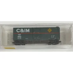 Best Micro-Trains 02000476 N Chicago & Illinois Midland 40' Standard Boxcar #16073 NIB - Your Source for Gaming Essentials