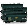 Micro-Trains 99300098 N CNW 39' ACF Covered Hopper Runner Pack (Set of 4) - Your Source for Gaming Essentials* New