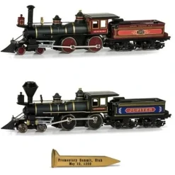 Micro-Trains 99305250 N CP/UP Golden Spike 4-4-0 Steam Locomotive (Set of 2) - Your Source for Gaming Essentials* Clearance