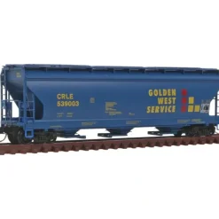 Micro-Trains 09400050 N Gold West Service 3-Bay ACF Covered Hopper #539003 - Your Source for Gaming Essentials Trains