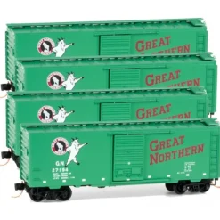 Micro-Trains 99300095 N Great Northern 40' SD Boxcar Runner Pack (Set of 4) - Your Source for Gaming Essentials* Online