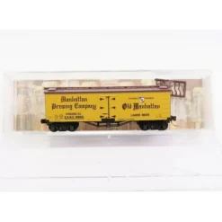 Outlet Micro-Trains 05800190 N Manhattan Brewing Co 36' Wood Sheathed Ice Reefer #9900 - Your Source for Gaming Essentials Trains