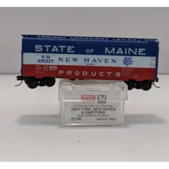 Micro-Trains 02100160 N New Haven 40' Standard Steel Plug Door Boxcar #45007 NIB - Your Source for Gaming Essentials Trains