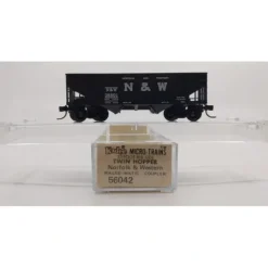 Best Sale Micro-Trains 05600042 N Norfolk & Western Twin Bay Rib Side Hopper #38601 NIB - Your Source for Gaming Essentials
