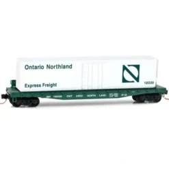 Best Micro-Trains 04500430 N Ontario Northland 50' Fishbelly Side Flatcar #100339 - Your Source for Gaming Essentials