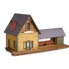 Best Micro-Trains 49990928 N Passenger Station Laser-Cut Wood Kit - Your Source for Gaming Essentials Trains