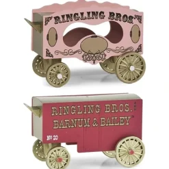 Best Micro-Trains 47000119 N Ringling Bros. Vintage Wagon Set #9 (Set of 2) - Your Source for Gaming Essentials Trains