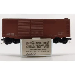 Hot Micro-Trains 02300000 N Undecorated 40' Standard Double Door Boxcar NIB - Your Source for Gaming Essentials Trains