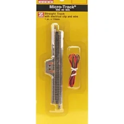 Micro-Trains 99040905 Z 110mm Micro-Track Straight Terminal Track with Wire - Your Source for Gaming Essentials* Online