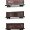 Micro-Trains 50044490 Z New York Central 40' SD Boxcar RTR Runner (Pack of 3) - Your Source for Gaming Essentials* New