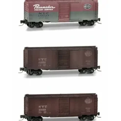 Micro-Trains 50044490 Z New York Central 40' SD Boxcar RTR Runner (Pack of 3) - Your Source for Gaming Essentials* New