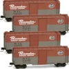 Micro-Trains 99400044 Z New York Central 40' SDBoxcar w/ Youngstown (Pack of 4) - Your Source for Gaming Essentials* Online
