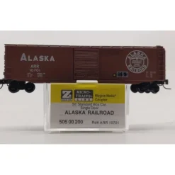Micro-Trains 50500200 Z Scale Alaska Railroad 50' Standard Boxcar #10701 NIB - Your Source for Gaming Essentials* Outlet